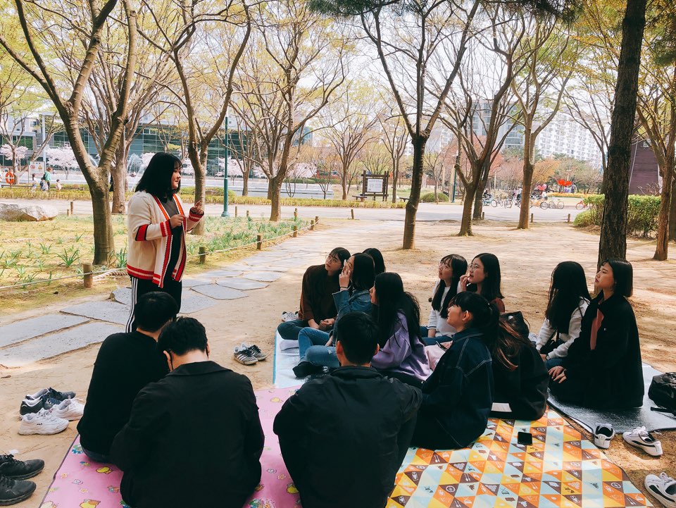 또래상담동아리 신입생 환영 봄소풍