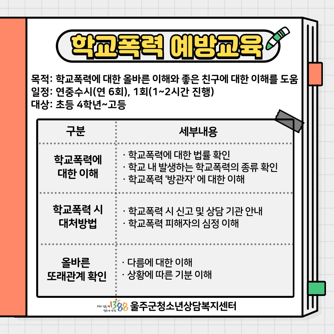 학교폭력 예방교육